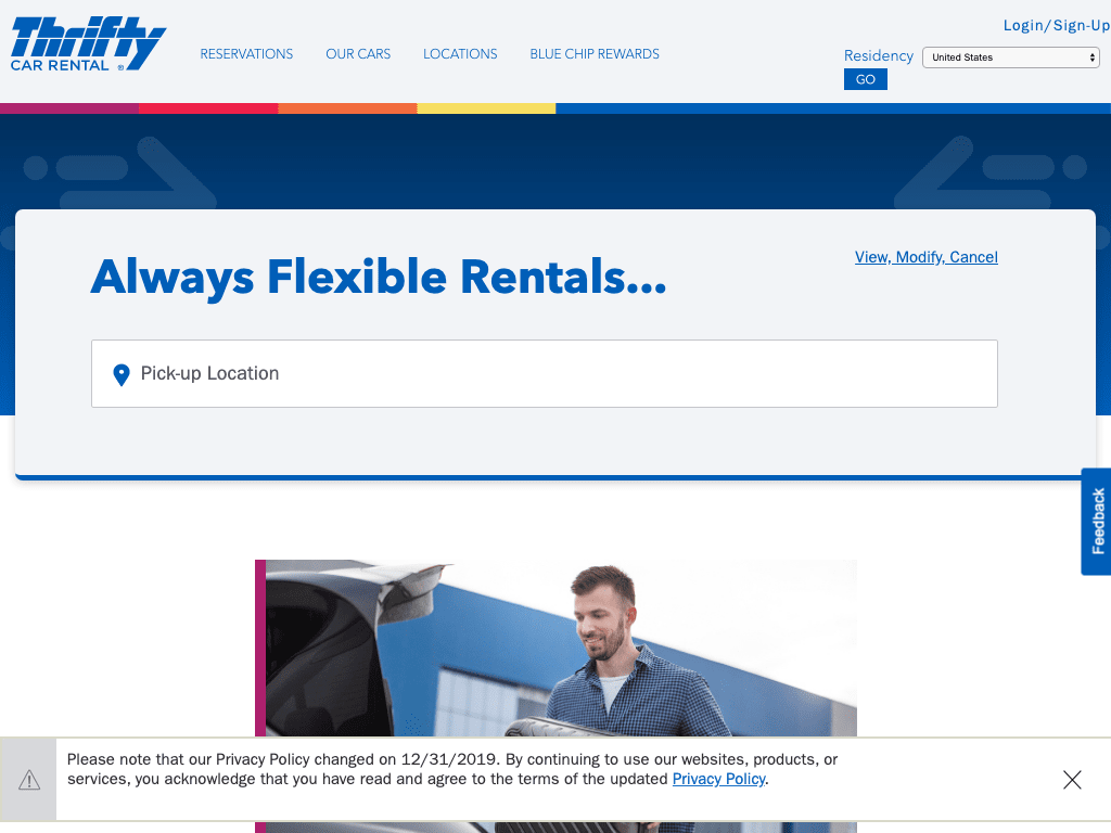 Working 20 OFF with Thrifty RentACar System, Inc. Promo codes in